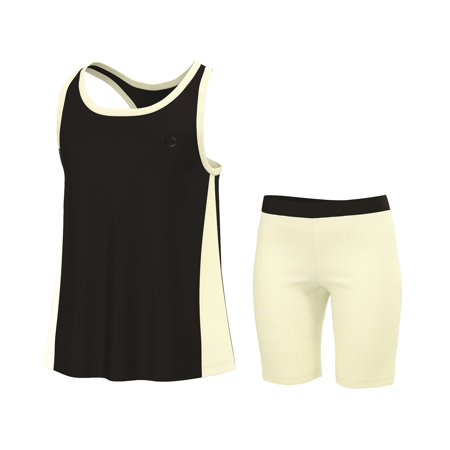 Girls Activewear Tank Top and Shorts 2 Piece Set